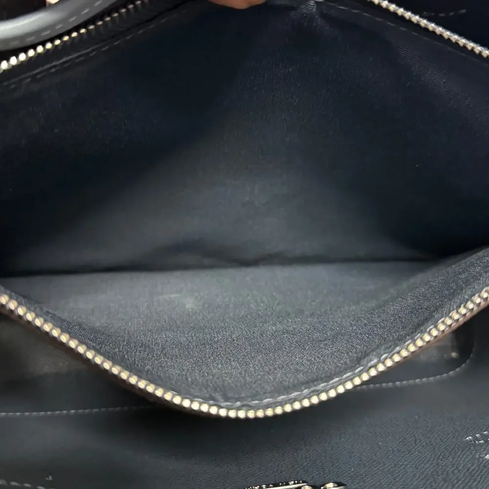 Coach Mollie Tote Bag 25 Signature C Light Blue - Picture 10 of 12